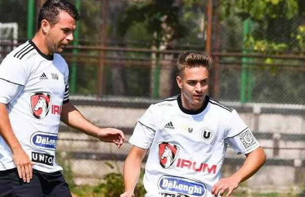 Mijlocașul Alex Pop a reușit "dubla" pentru U Cluj, iar primul gol a fost o bijuterie de la 50 de metri