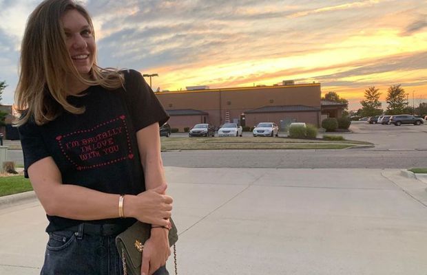 FOTO Simona Halep, mesaj pentru iubitul ei? „Sunt îndrăgostită nebunește de tine!”