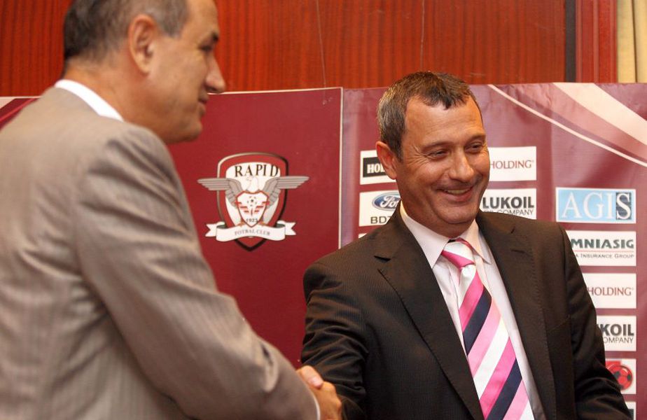 Mircea Rednic a antrenat la Rapid în trei rânduri // foto: Arhivă Gazeta Sporturilor