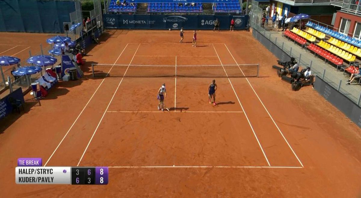 Simona Halep, criză de nervi