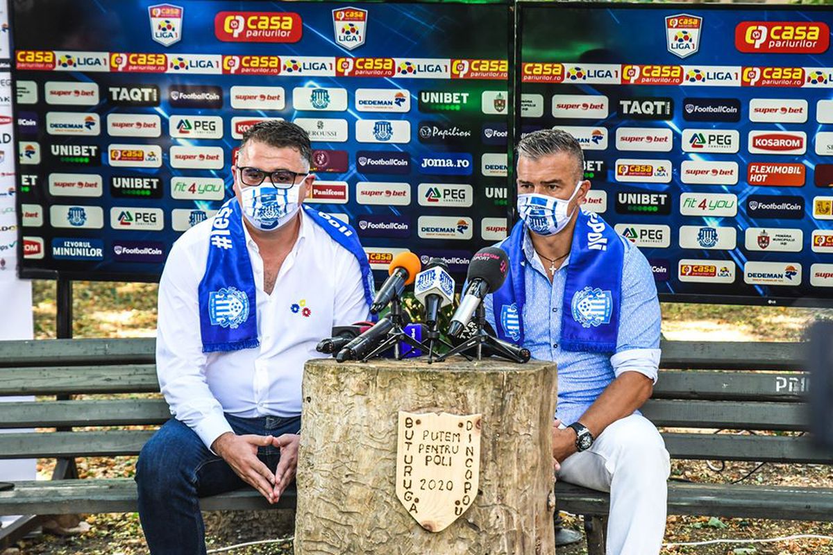 FOTO Daniel Pancu a schimbat sloganul lui Poli Iași! Ce s-a întâmplat în Copou, la prezentarea oficială