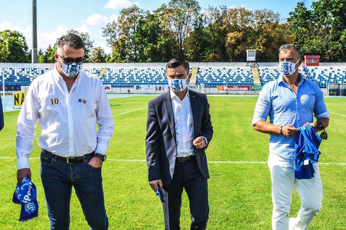 FOTO Daniel Pancu a schimbat sloganul lui Poli Iași! Ce s-a întâmplat în Copou, la prezentarea oficială