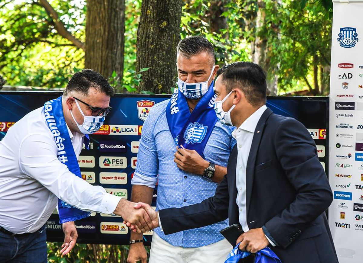 Daniel Pancu a schimbat sloganul echipei din Copou