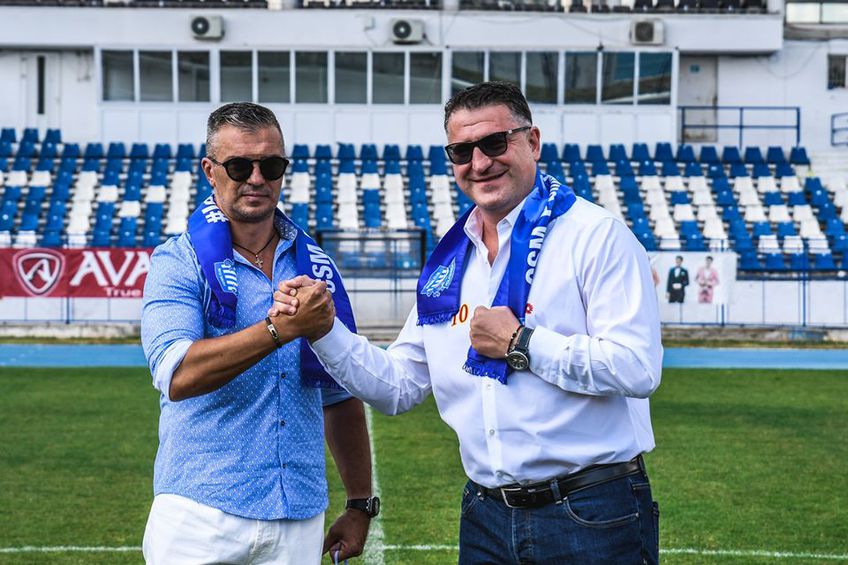 Daniel Pancu (42 de ani) a fost prezentat astăzi ca antrenor principal al Politehnicii Iași, unde a schimbat sloganul clubului