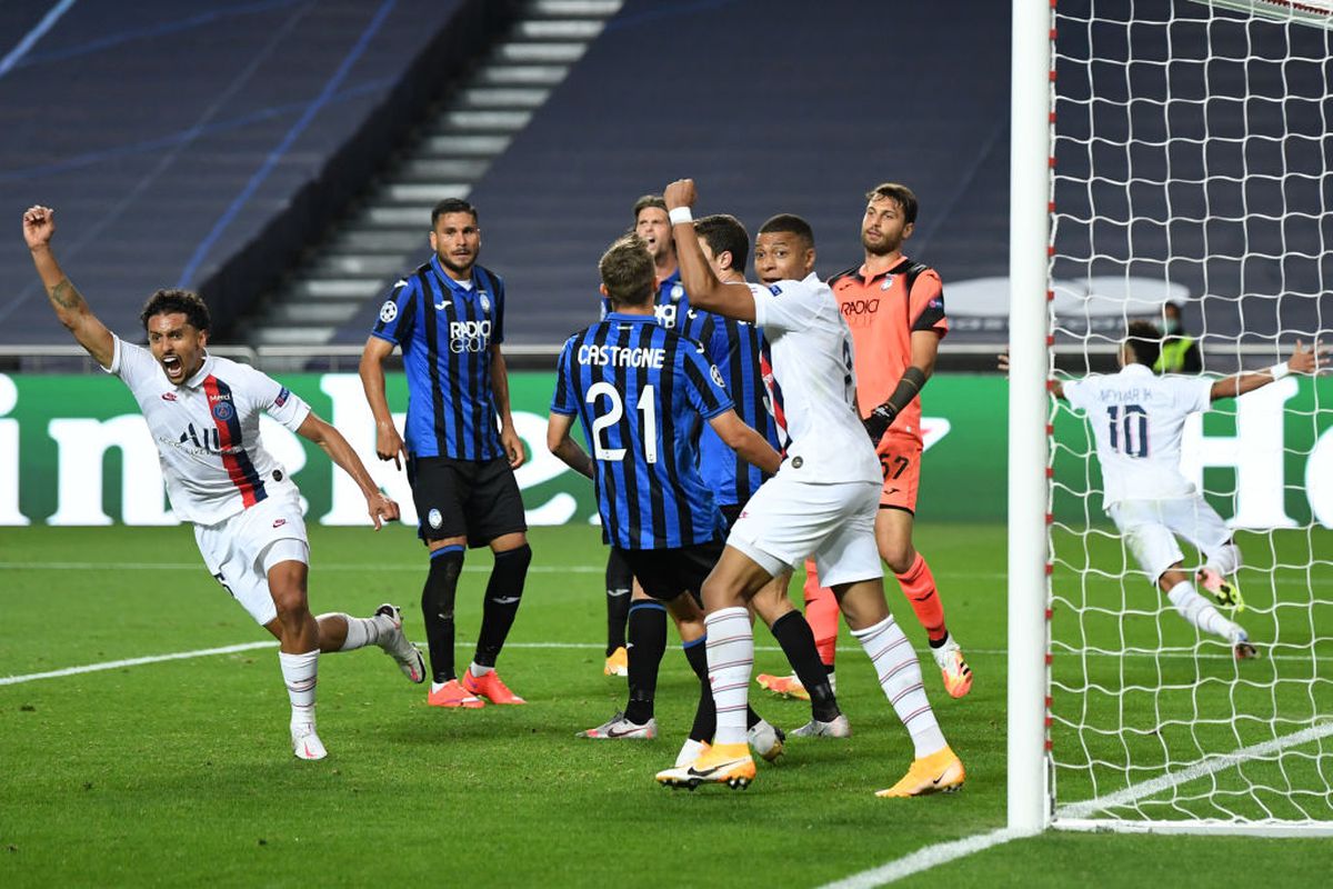 PSG - ATALANTA 2-1. Gian Piero Gasperini iese cu capul sus din Ligă:„La un pas de vis, dar vom sărbători oricum”