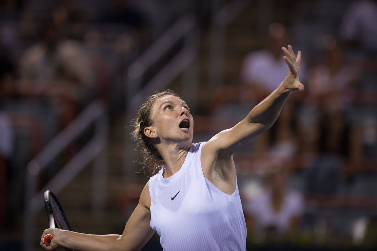 „Degeaba te uiți!” » Izbucnirea Simonei Halep din meciul cu Danielle Rose Collins