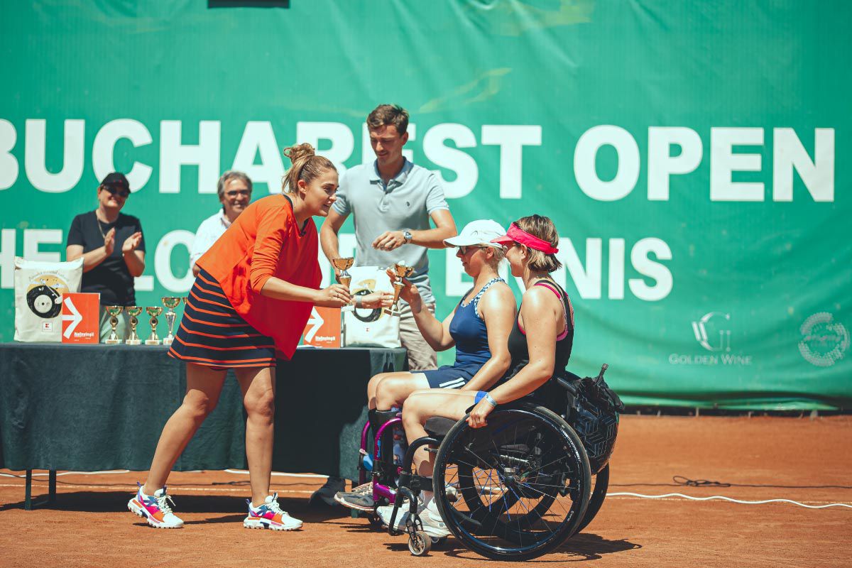 Kaufland susține turneul BRD Wheelchair Tennis Open, ca parte a acțiunilor din programul A.C.C.E.S.