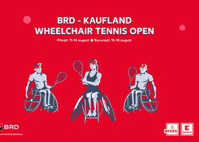 Kaufland România susține turneele din seria Wheelchair Tennis Open, organizate la Pitești și București