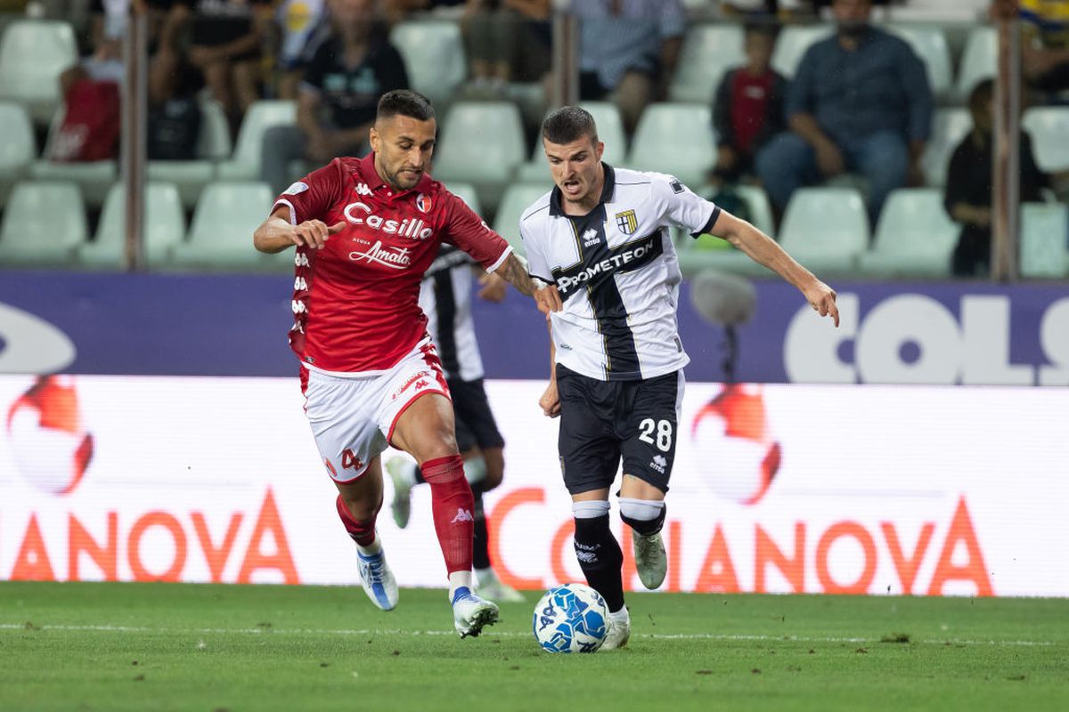 Românii au făcut show în primul meci al sezonului din Serie B! Dennis Man și Valentin Mihăilă, goluri în Parma - Bari