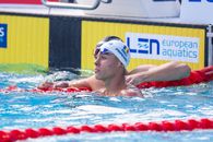 David Popovici, după calificarea în semifinale la CE de la Roma: „La cum a înotat italianul, nu puteam să-l las chiar așa, se vedea urât”