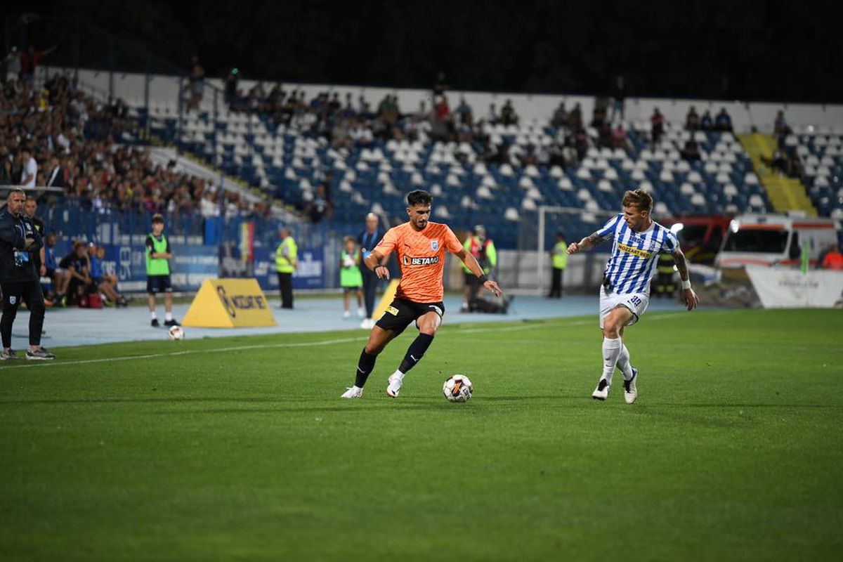 Poli Iași - Universitatea Craiova, 12 august 2023 / FOTO: Facebook @UCVOficial