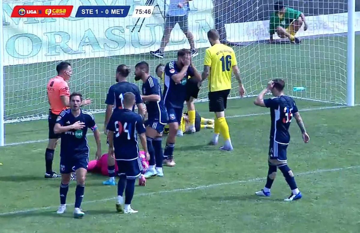 FOTO Penalty în CSA Steaua - Metaloglobus 12.08.2023
