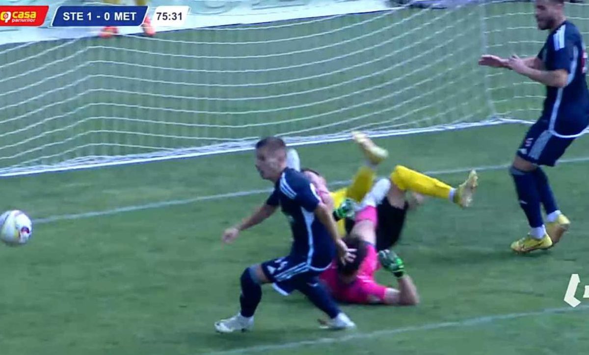 FOTO Penalty în CSA Steaua - Metaloglobus 12.08.2023