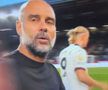 Pep Guardiola, furios la pauză cu Burnley! » S-a dus direct la Haaland, care marcase două goluri. Nici camera TV nu a scăpat