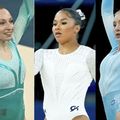 Ana-Maria Bărbosu, Jordan Chiles, Sabrina Voinea, foto: Facebook Federația Română de Gimnastică