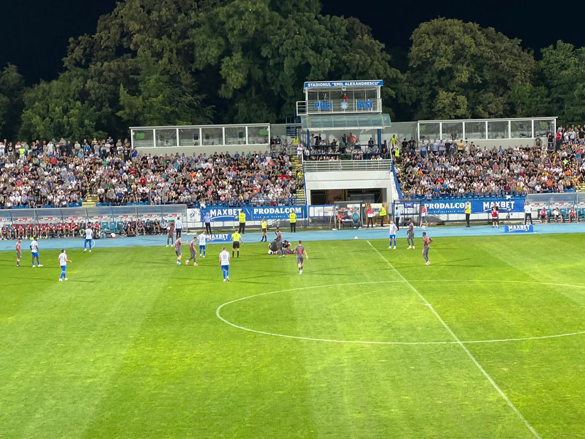 Spectacol total în Poli Iași - Dinamo! „Câinii”, șifonați rău înaintea derby-ului cu Rapid » 3 jucători, OUT din cauza accidentărilor