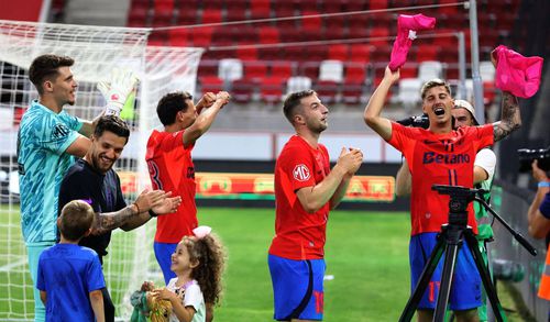 FCSB a obținut un rezultat bun în tur cu Sparta Praga, 1-1 / foto: Imago Images