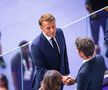 Emmanuel Macron, președintele Franței, a fost prezent la ceremonia de închidere a Jocurilor Olimpice / Foto: Imago