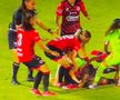 Bătaie pe teren între două fotbaliste/ foto: captură X