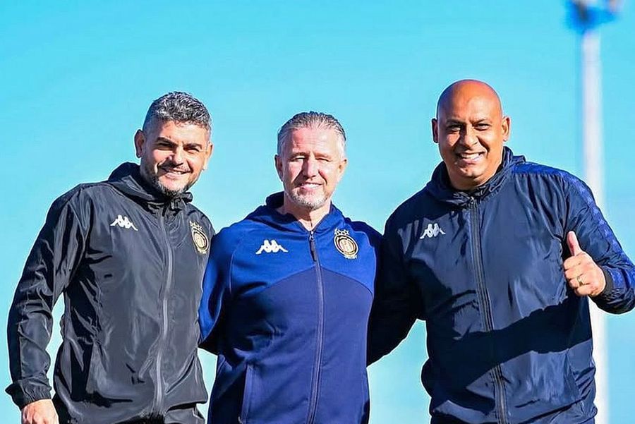 Dan Zdrîncă, primul din dreapta, alături de Laurențiu Reghecampf // foto: Instagram Reghecampf a vrut să-l aducă în Sudan, dar africanii au refuzat: „Nu au acceptat această condiție”