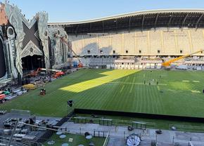 Incredibil cum arată gazonul pe Cluj Arena, după Untold