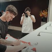 Dennis Man a acordat primul interviu după prezentarea oficială la PSV Eindhoven / Foto: PSV Play