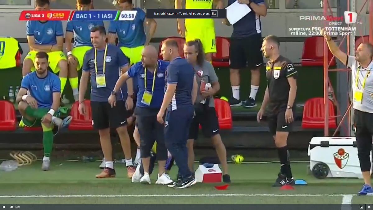 Tony da Silva s-a accidentat în FC Bacău - Poli Iași