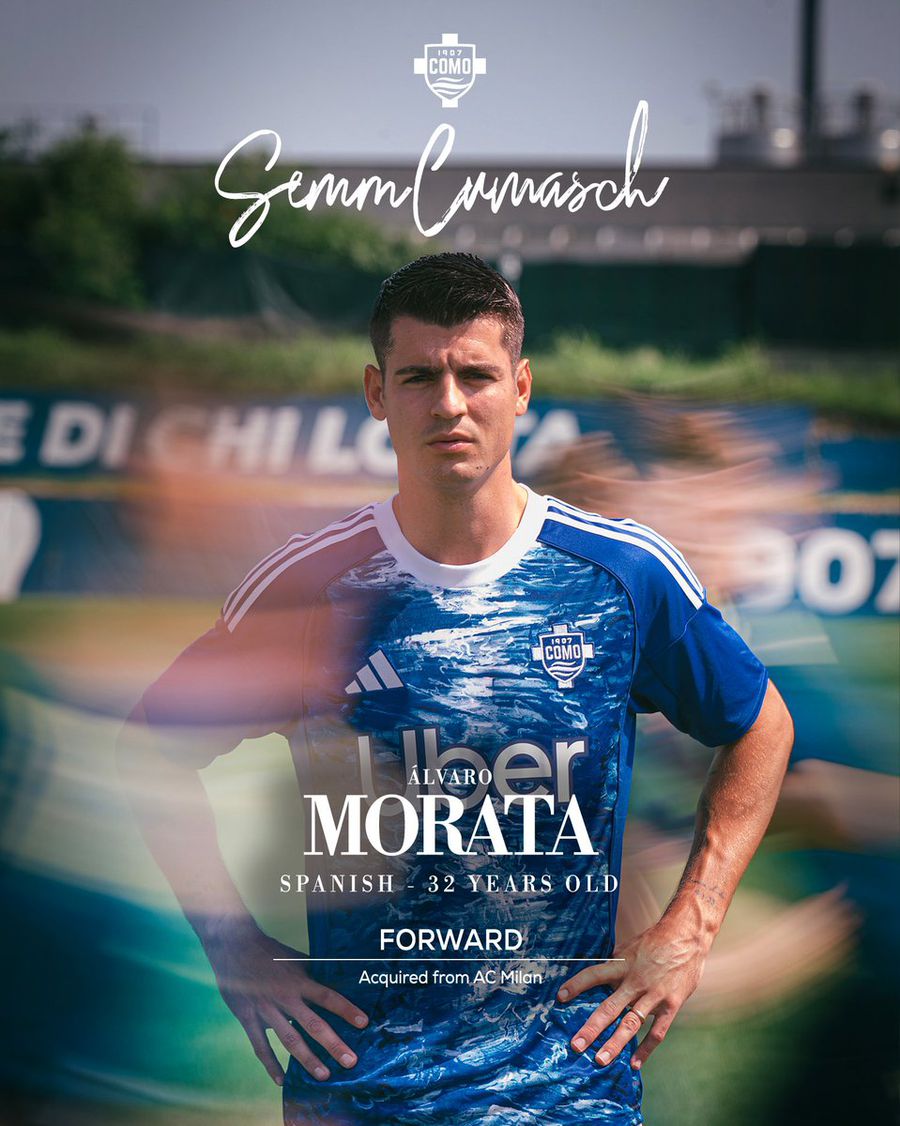 Alvaro Morata a semnat: „Sunt cu adevărat fericit”