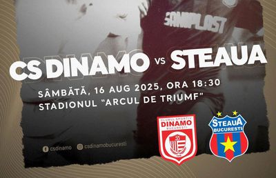 Fanii au luat foc! Cum promovează CS Dinamo meciul cu Steaua: „O glumă proastă”