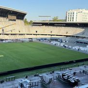 Cum arată gazonul de pe Cluj Arena, după Untold X/ foto: Facebook @Mihai Tișe