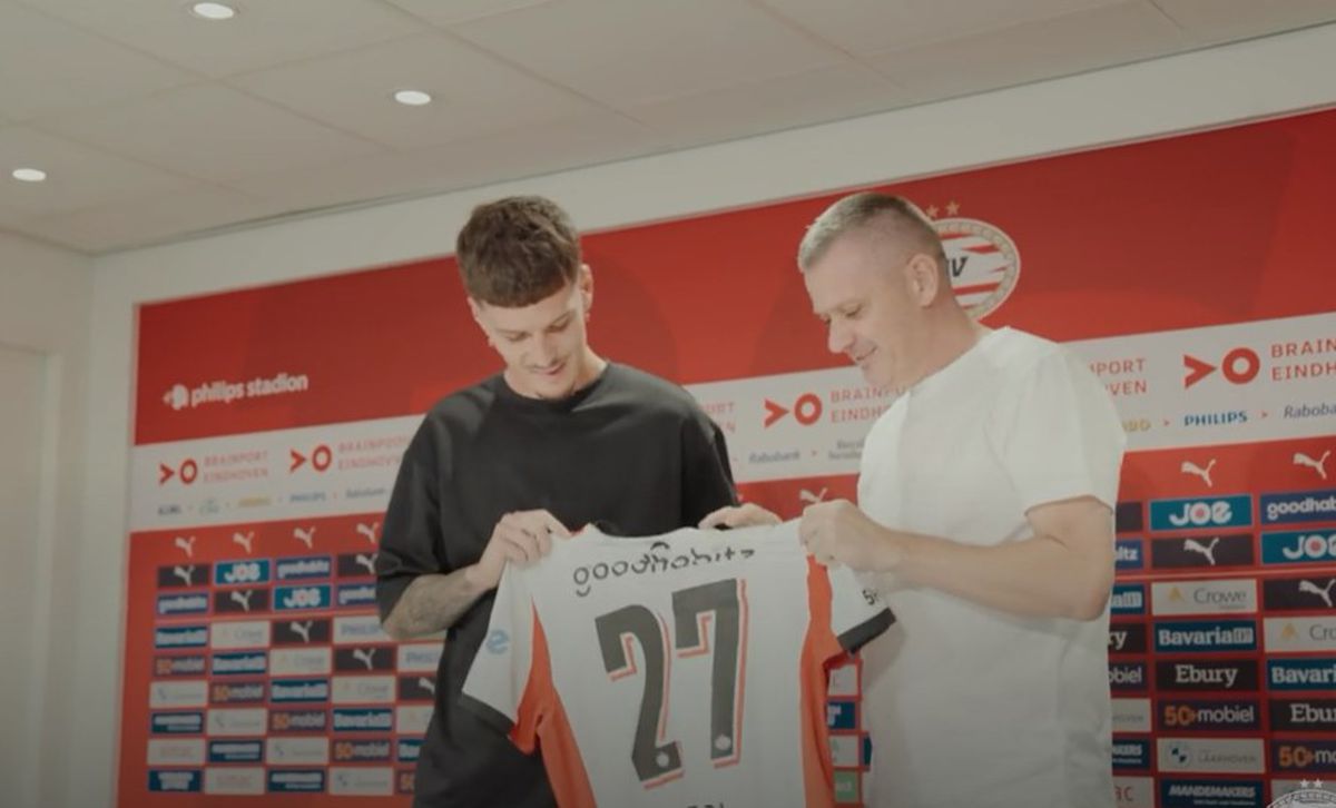 Dennis Man a acordat primul interviu după prezentarea oficială la PSV Eindhoven