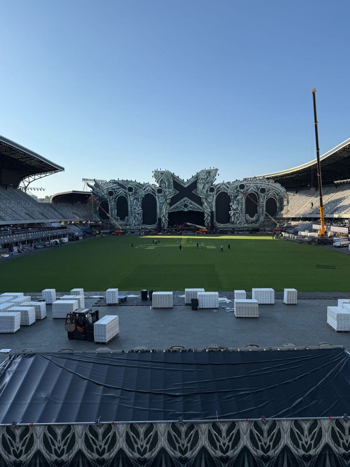 Cum arată gazonul de pe Cluj Arena, după Untold X