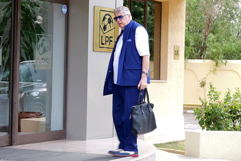 Gino Iorgulescu a sosit primul la sediul LPF // foto: Andrei Furnigă (GSP)