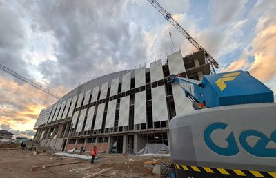 Sala Polivalentă este în proporție de 90% gata! Cum arată „bijuteria” din Moldova