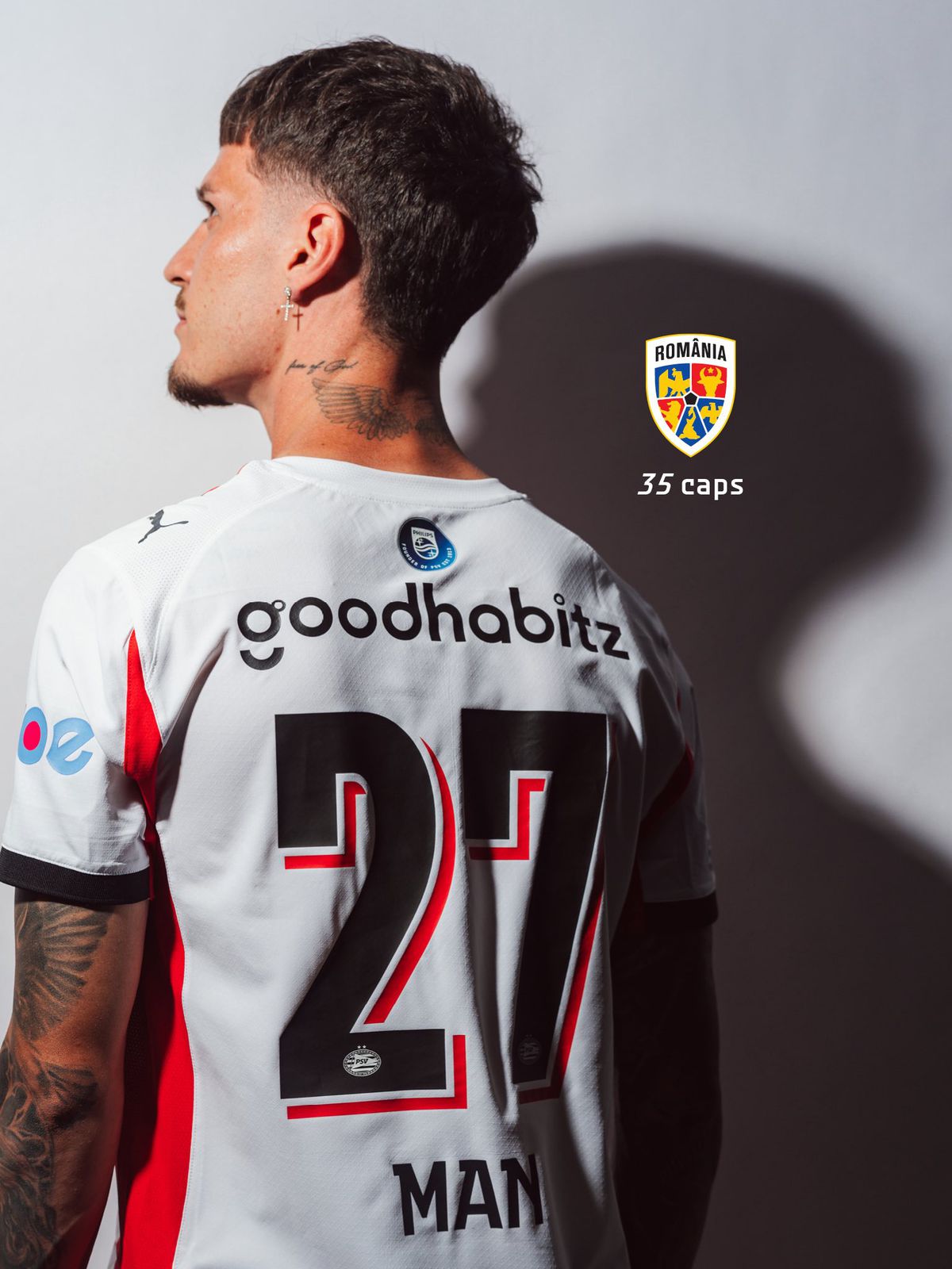 Dennis Man, prezentat oficial de PSV » Al treilea român care va juca pentru campioana Olandei: ce număr va purta pe tricou