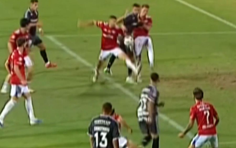 Faza pentru care Rapid a cerut penalty cu Oțelul MM Stoica și Angelescu au răbufnit în direct: „Sunt probleme foarte grave. Să se oprească!”