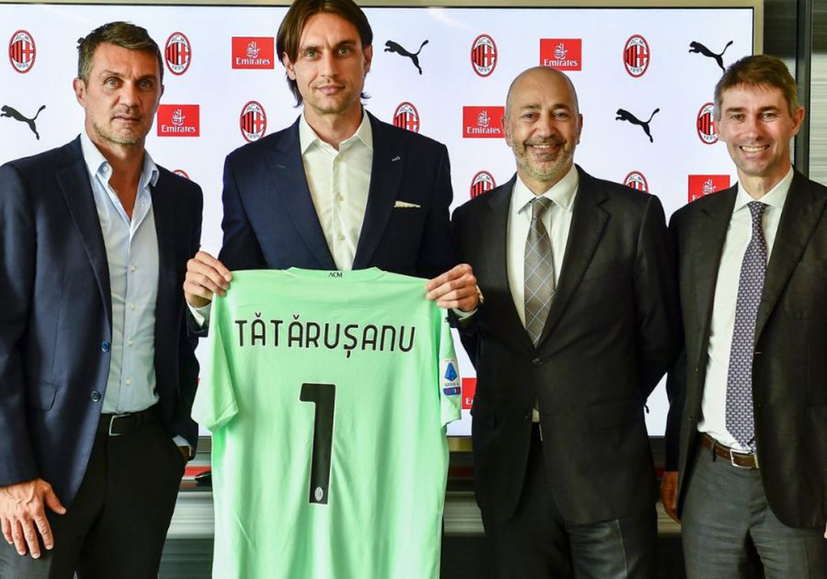Ciprian Tătărușanu a semnat cu AC Milan