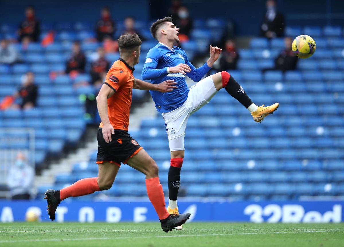 Rangers - Dundee Utd - Ianis Hagi - 12 septembrie