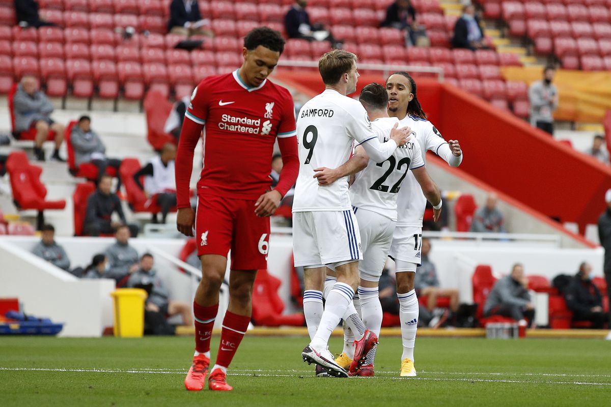 LIVERPOOL - LEEDS 4-3. VIDEO+FOTO Liverpool, start spectaculos în Premier League: victorie obținută în minutul 88, după un meci cu 7 goluri!