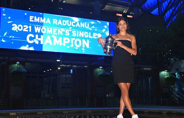 Emma Răducanu, apariție spectaculoasă după victoria de la US Open: „Tata e greu de mulțumit, dar azi am reușit”