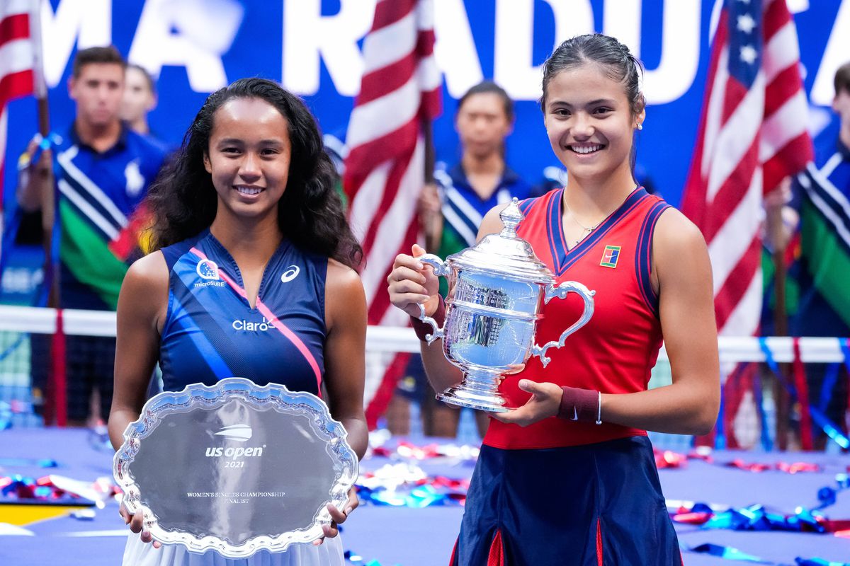 Emma Raducanu, trofeu US Open 2021
