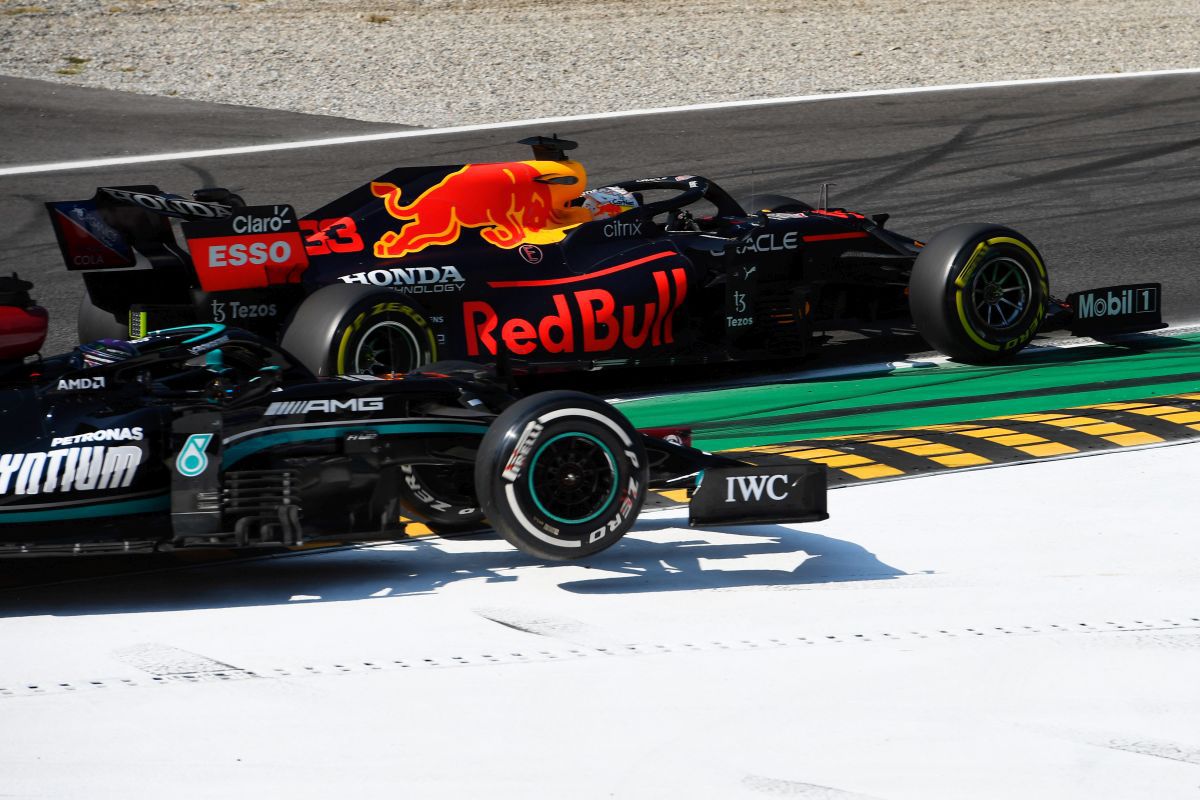 Accident Hamilton - Verstappen MP al Italiei + Imagini MP al Italiei