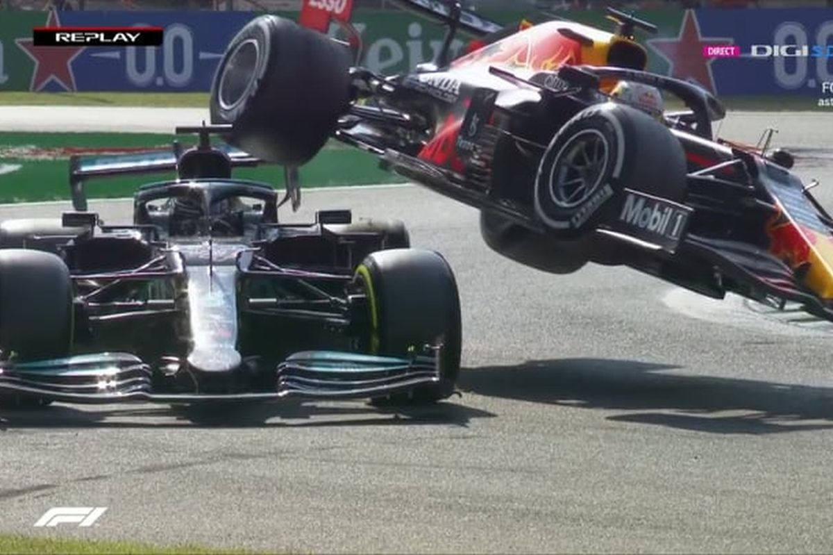 FORMULA 1. Accident major la Monza, între Max Verstappen și Lewis Hamilton! Daniel Ricciardo a profitat și a obținut prima victorie a sezonului
