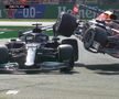 Accident Hamilton - Verstappen MP al Italiei + Imagini MP al Italiei