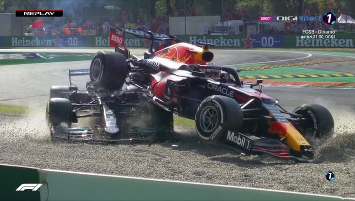 FORMULA 1. Accident major la Monza, între Max Verstappen și Lewis Hamilton! Daniel Ricciardo a profitat și a obținut prima victorie a sezonului