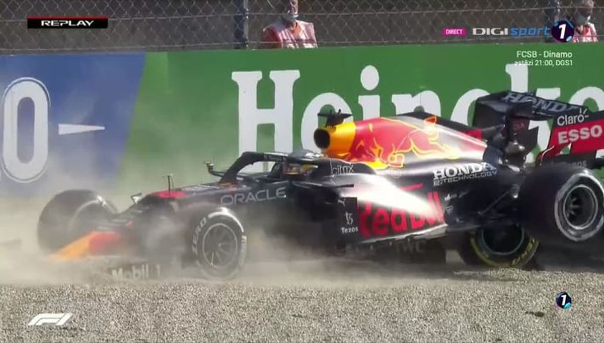 FORMULA 1. Accident major la Monza, între Max Verstappen și Lewis Hamilton! Daniel Ricciardo a profitat și a obținut prima victorie a sezonului