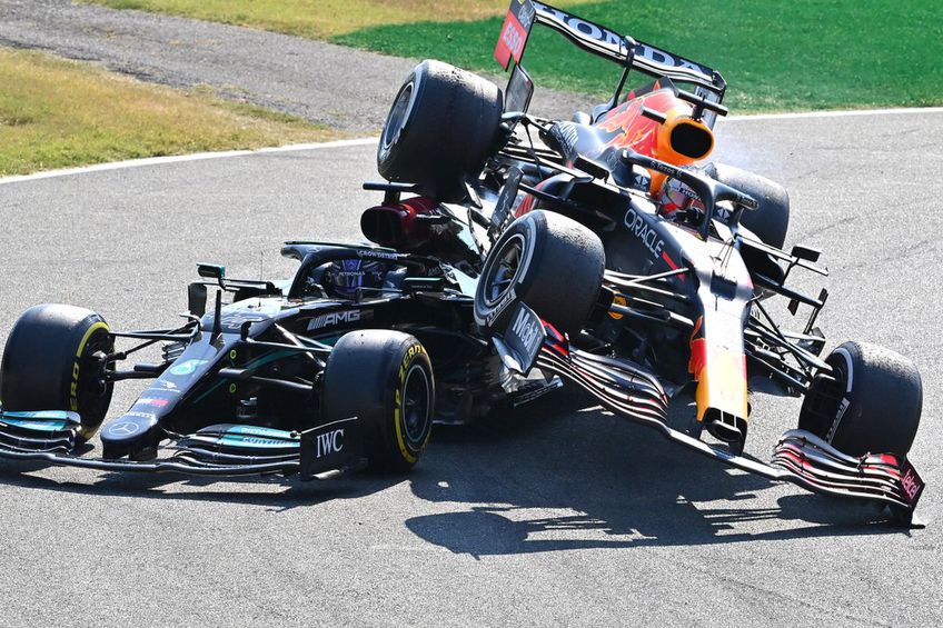 Accident Verstappen - Lewis Hamilton // foto: Guliver/gettyimages