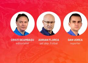 Vocile Gazetei » FCSB - Dinamo, comentat live de Cristian Geambașu, Adrian Florea și Dan Udrea