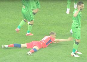 FCSB a cerut penalty în minutul 7 cu Dinamo » Verdictul specialistului pentru GSP