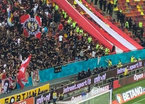Ultrașii lui Dinamo n-au mai suportat umilința » Ce s-a întâmplat la pauza derby-ului cu FCSB
